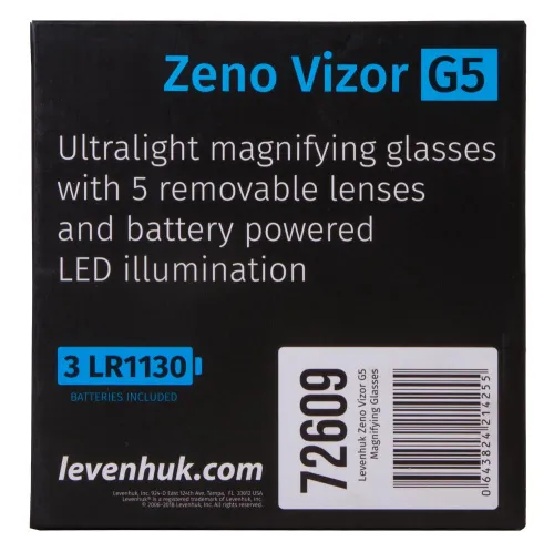 foto gafas lupa Levenhuk Zeno Vizor G5,  13
