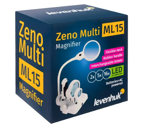 gráfico lupa Levenhuk Zeno Multi ML15 Blanco,  12
