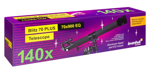 fotografía telescopio Levenhuk Blitz 70 PLUS,  12