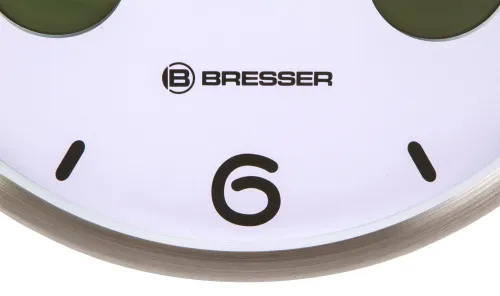 gráfico reloj de pared Termo/Higro Bresser Bresser Optus MyTime Bresser MyTime io NX 30 cm, blanco,  4