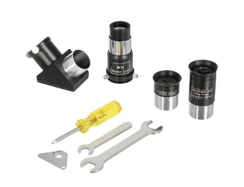 imagen telescopio Levenhuk New Skyline BASE 70/900 EQ2,  12
