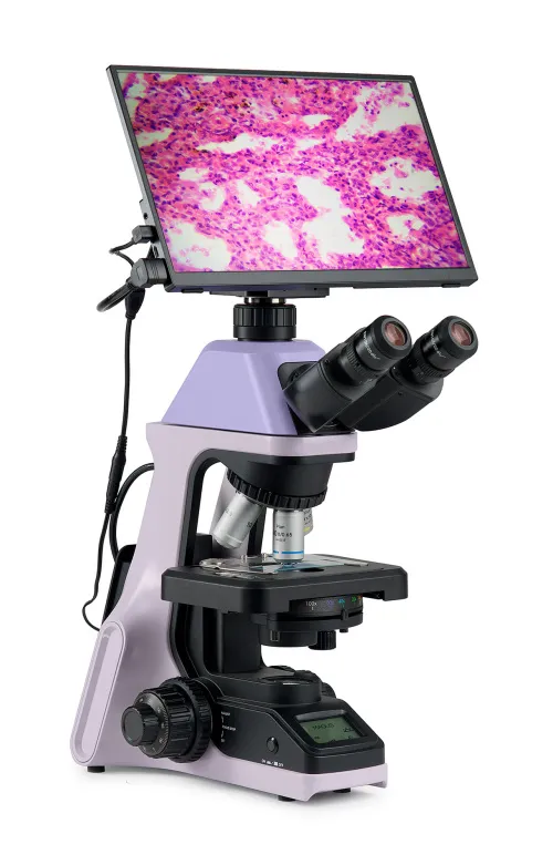 gráfico microscopio digital biológico MAGUS Bio D240T LCD,  3