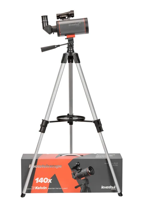 imagen fototelescopio Levenhuk Kelvin Nova PLUS MAK 70/750,  2