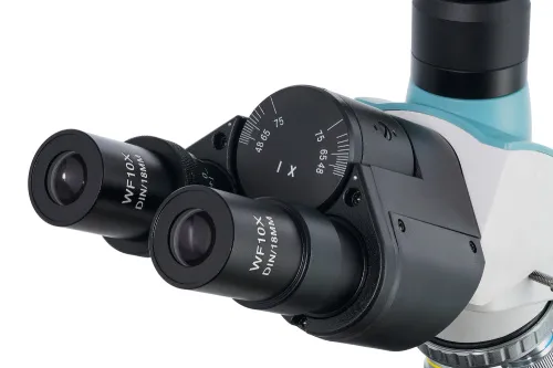 gráfico microscopio trinocular Levenhuk 500T,  6
