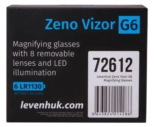 foto gafas lupa Levenhuk Zeno Vizor G6,  13