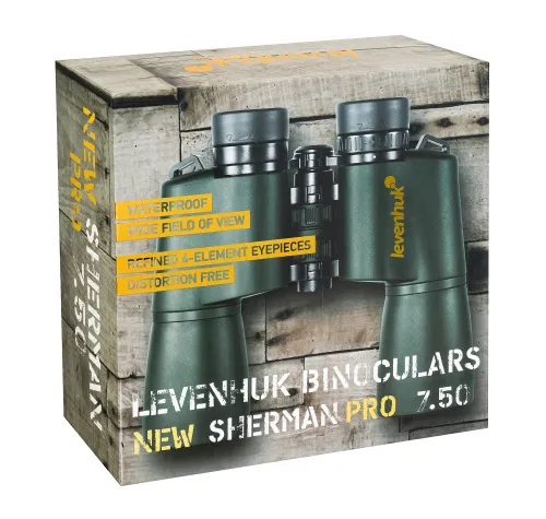 fotografía prismáticos Levenhuk New Sherman PRO 7x50,  13