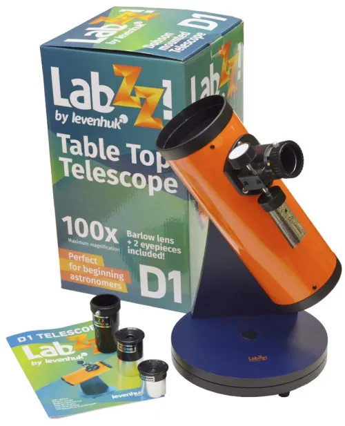 imagen telescopio Levenhuk LabZZ D1,  2