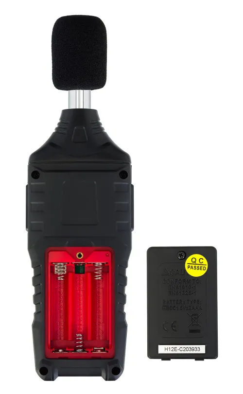 foto sonómetro digital Ermenrich Seek DS40,  5