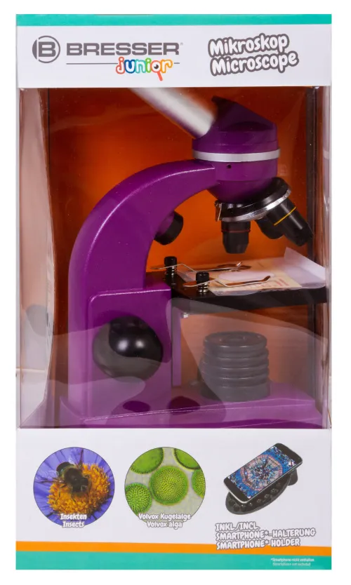 gráfico microscopio Bresser Junior Biolux SEL 40–1600x,  12