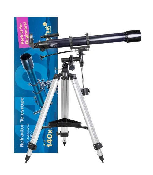 imagen telescopio Levenhuk New Skyline BASE 70/900 EQ2,  2