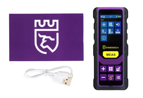 gráfico medidor láser Ermenrich Reel PRO GL60,  2