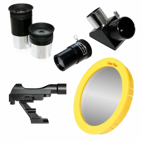 imagen telescopio Bresser Sirius 70/900 AZ con adaptador de cámara de smartphone,  5