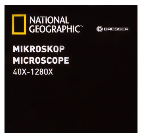 imagen microscopio Bresser National Geographic 40–1280x con soporte para smartphone,  23