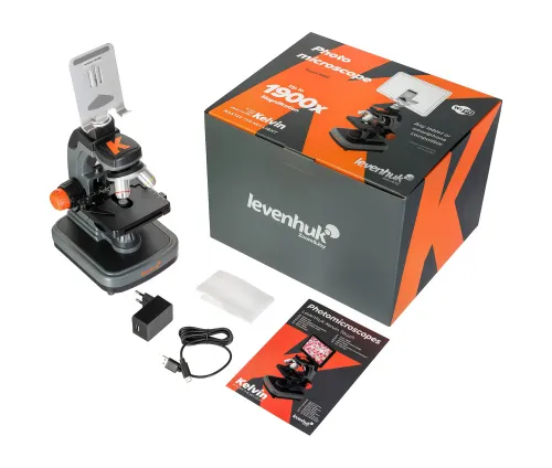 gráfico fotomicroscopio Levenhuk Kelvin Touch KM3,  2
