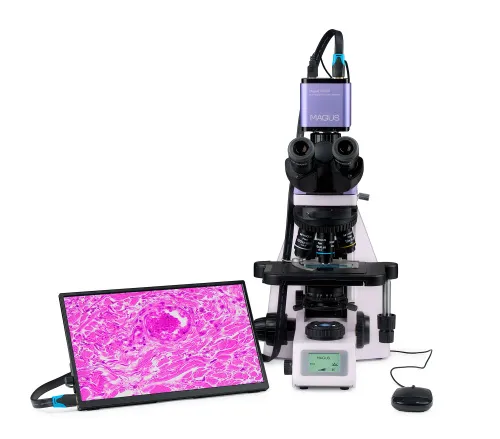 fotografía microscopio digital biológico MAGUS Bio D260T LCD,  9