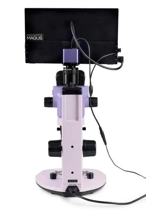 fotografía estereomicroscopio digital MAGUS Stereo D7T LCD BASE,  7