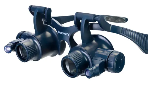 foto gafas lupa Levenhuk Discovery Crafts DGL 50,  10
