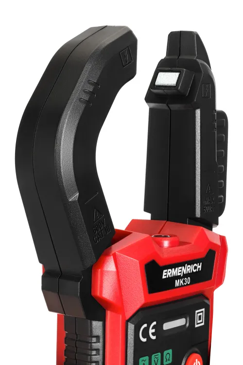 foto amperímetro de pinza digital Ermenrich Ping MK30,  7