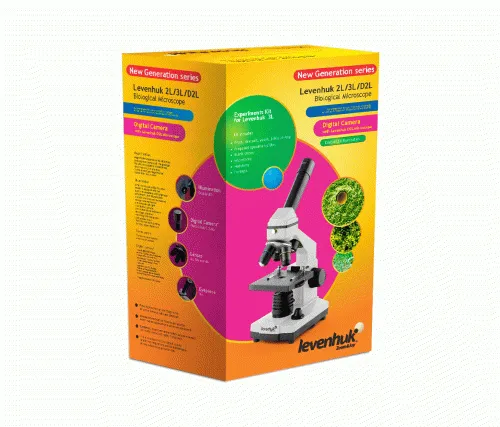 foto microscopio Digital Levenhuk D2L NG,  3
