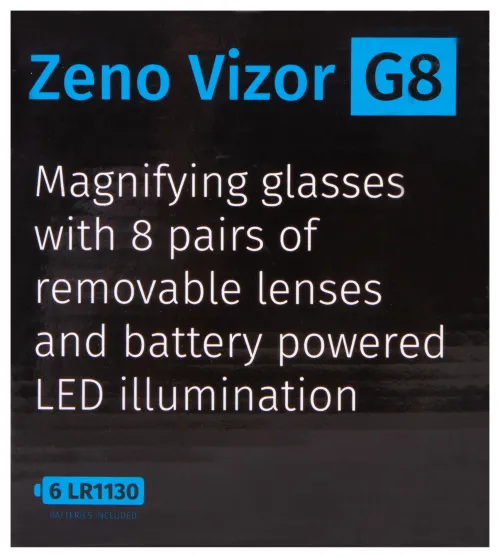 gráfico gafas lupa Levenhuk Zeno Vizor G8,  16