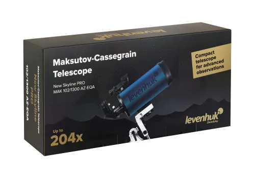 foto telescopio Levenhuk New Skyline PRO MAK 102/1300 AZ-EQA,  14