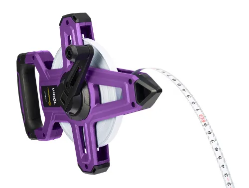 foto cinta métrica de topografía Ermenrich Reel SH100,  5