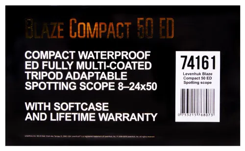 foto catalejo Levenhuk Blaze Compact 50 ED,  19