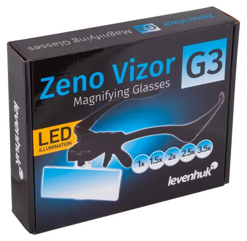 imagen gafas lupa Levenhuk Zeno Vizor G3,  11