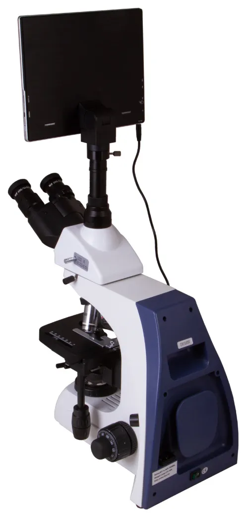 gráfico microscopio trinocular digital Levenhuk MED D35T LCD,  8