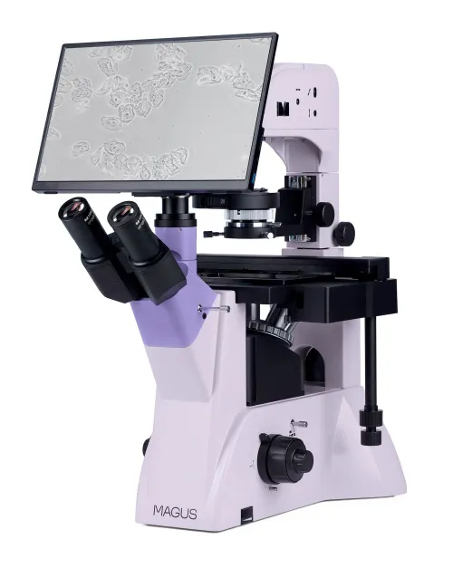 imagen  Microscopio biológico invertido digital MAGUS Bio VD350 LCD,  3