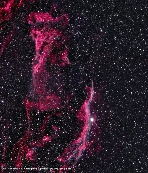 gráfico telescopio Explore Scientific ED APO 80 mm FCD-1 ALU,  5