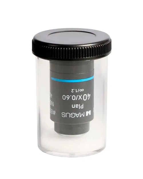 gráfico objetivo MAGUS 40PL60V Plan 40х/0,60 ∞/1,2 H60 mm,  5