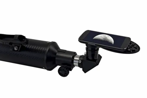 imagen telescopio Bresser Sirius 70/900 AZ con adaptador de cámara de smartphone,  2