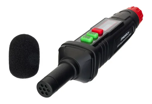 gráfico sonómetro digital Ermenrich Seek DS10,  2