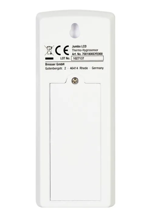 imagen reloj de pared Bresser MyTime Jumbo LCD,  11