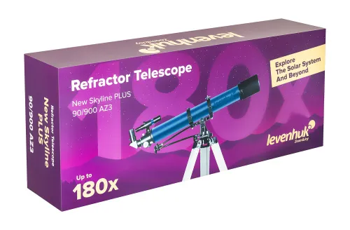 foto telescopio Levenhuk New Skyline PLUS 90/900 AZ3,  13