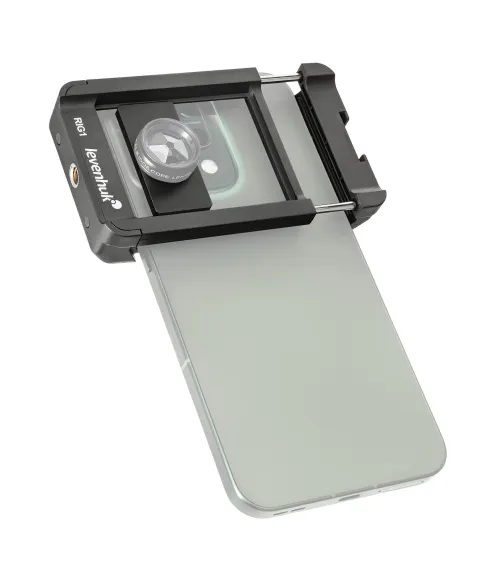 fotografía mini jaula para teléfono inteligente Levenhuk Kelvin RIG1,  7