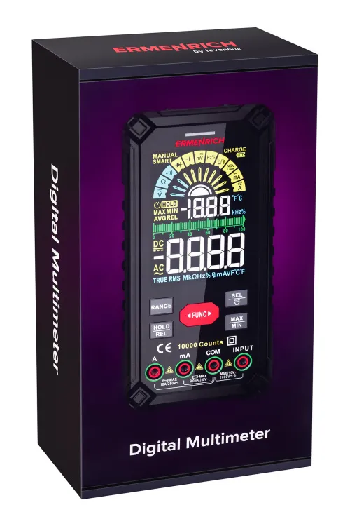 fotografía multímetro digital Ermenrich Zing TC40,  9