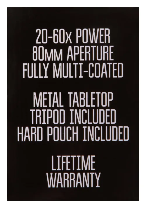 imagen catalejo Levenhuk Blaze BASE 80,  15