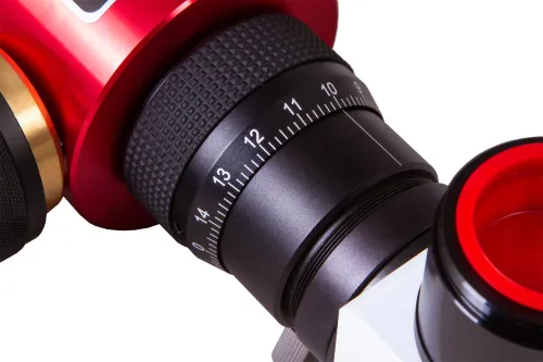 gráfico telescopio solar LUNT LS50THa/B400PT H-alpha,  10