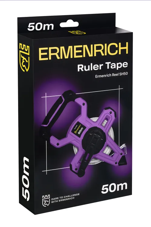 imagen cinta métrica de topografía Ermenrich Reel SH50,  7