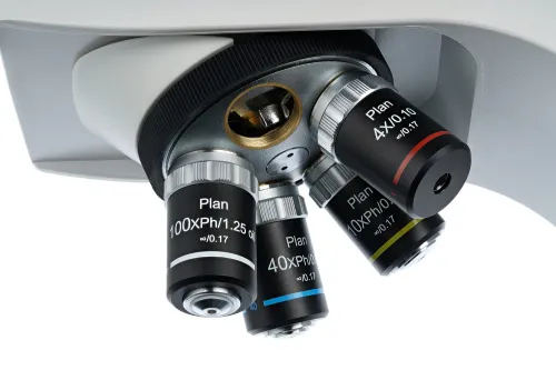 foto microscopio trinocular Levenhuk MED 45T,  8