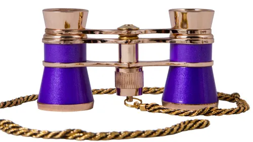 foto prismáticos de ópera Levenhuk Broadway 325C con cadena,  10