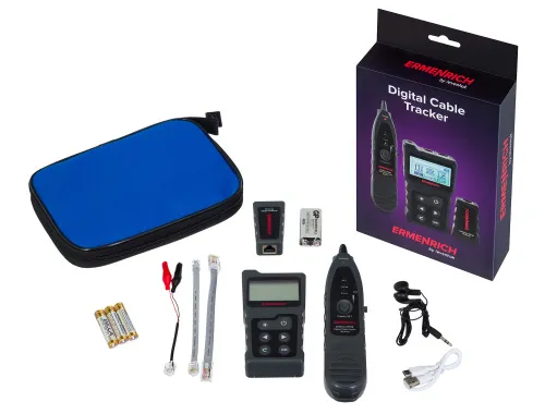 imagen rastreador digital de cables Ermenrich NetGeeks NP40,  2