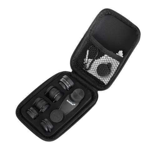 foto juego de lentes para teléfono inteligente Levenhuk Lens S10,  2