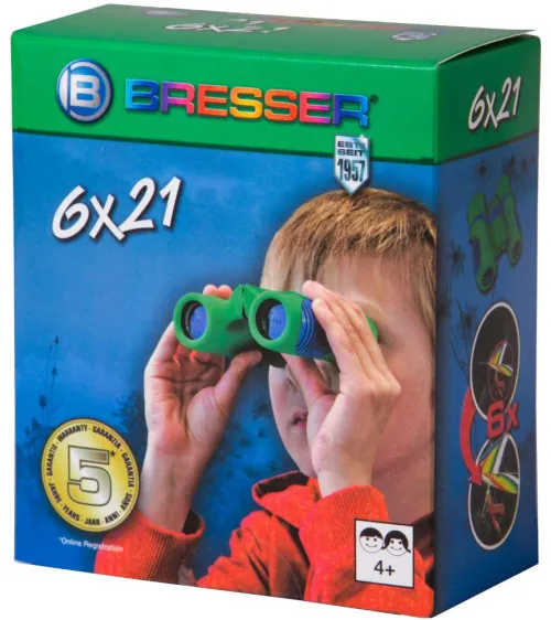 fotografía prismáticos para niños Bresser Junior 6x21,  6