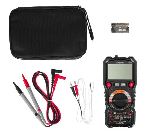 gráfico multímetro digital Ermenrich Zing TC32,  7