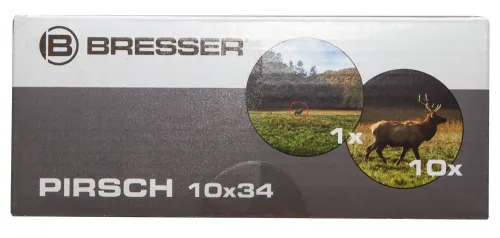 foto prismáticos Bresser Pirsch 10x34,  15