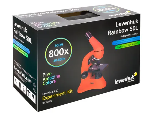 fotografía microscopio Levenhuk Rainbow 50L,  18