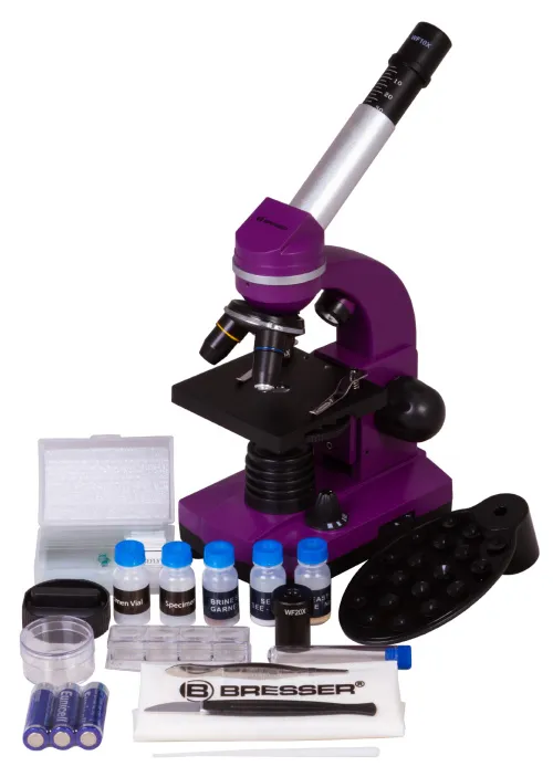 gráfico microscopio Bresser Junior Biolux SEL 40–1600x,  2